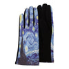 van Gogh Starry Night Texting Gloves