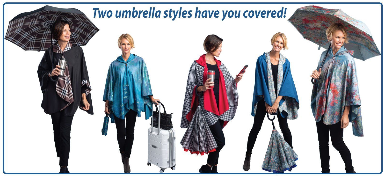 2 umbrella styles slider